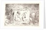 Nymph Astride a Satyr, 1763 by Jean-Honoré Fragonard