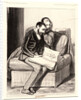 Les Etudiants de Paris, 19th century by Paul Gavarni