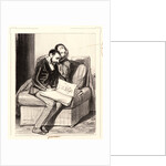 Les Etudiants de Paris, 19th century by Paul Gavarni