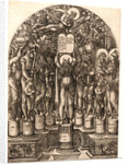 Moses Receiving the Two Tables of Law, 16th century by Jean Duvet