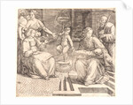 The Holy Family, with St. Elizabeth and the Infant St. John the Baptist, 16th century by Giacomo Francia