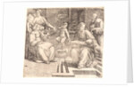 The Holy Family, with St. Elizabeth and the Infant St. John the Baptist, 16th century by Giacomo Francia