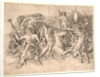 Battle of the Sea-Gods left side, ca. 1470-1480 by Andrea Mantegna