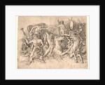 Battle of the Sea-Gods left side, ca. 1470-1480 by Andrea Mantegna