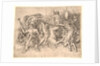 Battle of the Sea-Gods left side, ca. 1470-1480 by Andrea Mantegna