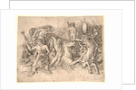Battle of the Sea-Gods left side, ca. 1470-1480 by Andrea Mantegna