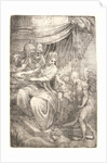 The Holy Family, 16th century by Andrea Schiavone