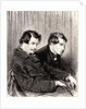 Messieurs du Feuilleton, 19th century by Paul Gavarni