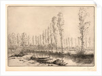Près d'Amiens: Les Tourbières by Alphonse Legros