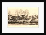 Bords de la Somme, Amiens, 1907 by Auguste Louis Lepère