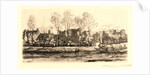 Bords de la Somme, Amiens, 1907 by Auguste Louis Lepère