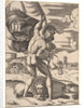 Standard Bearer, 16th century by Marcantonio Raimondi