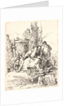 Seated Magician (Le Magician Assis et Observant des Cranes), 1737 by Giovanni Battista Tiepolo