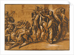 Christ Healing the Lepers, ca. 1530-1540 by Giuseppe Nicola Rossigliani
