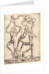 Acrobats, 16th century by Jean Viset