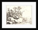 The Covered Rocks (Les Rochers Couverts), 1640 by Laurent de La Hyre