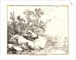 The Covered Rocks (Les Rochers Couverts), 1640 by Laurent de La Hyre