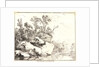 The Covered Rocks (Les Rochers Couverts), 1640 by Laurent de La Hyre
