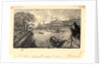 Le Louvre, vu du Pont-Neuf, 1890 by Auguste Louis Lepère