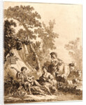 Rustic Recreation (La Récréation Champêtre), 1769 by Jean-Baptiste Le Prince