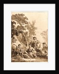 Rustic Recreation (La Récréation Champêtre), 1769 by Jean-Baptiste Le Prince