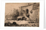 The Inn (Auberge), 1848 by Charles Émile Jacque