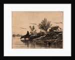 The Watering Place (L'Abreuvoir), 1848 by Charles Émile Jacque