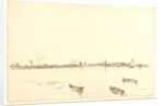 Le Matin au Lazaret, près La Rochelle, 1920 by Gustave Leheutre