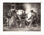 The Flemish Blacksmith (Le Maréchal Flamand), 1822 by Théodore Géricault