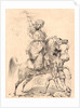 Chief of the Mamelucks on Horseback Calling for Help (Chef de Mamelucks a Cheval appelant du secours), 1817 by Antoine-Jean Gros