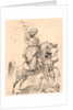 Chief of the Mamelucks on Horseback Calling for Help (Chef de Mamelucks a Cheval appelant du secours), 1817 by Antoine-Jean Gros