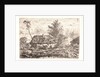The Thatched Cottage (La Chaumière) by Henri-Joseph Harpignies