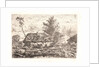 The Thatched Cottage (La Chaumière) by Henri-Joseph Harpignies