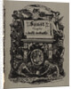 Faust: portfolio cover (front), 1828 by Eugène Delacroix