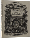 Faust: portfolio cover (front), 1828 by Eugène Delacroix