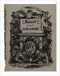 Faust: portfolio cover (front), 1828 by Eugène Delacroix
