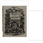 Faust: portfolio cover (front), 1828 by Eugène Delacroix