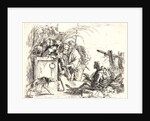 An Audience with Death (La Mort Donnant Audience), 18th century by Giovanni Battista Tiepolo