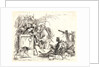 An Audience with Death (La Mort Donnant Audience), 18th century by Giovanni Battista Tiepolo