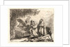 The Flight, Holy Family Walking with Angel, 1750-1753 by Giovanni Domenico Tiepolo