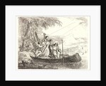 The Madonna, Child and Angels Entering the Boat, 1750-1753 by Giovanni Domenico Tiepolo
