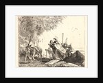 The Holy Family Disembarking, 1750-1753 by Giovanni Domenico Tiepolo