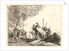 The Holy Family Disembarking, 1750-1753 by Giovanni Domenico Tiepolo