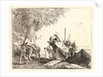 The Holy Family Disembarking, 1750-1753 by Giovanni Domenico Tiepolo