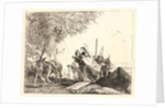 The Holy Family Disembarking, 1750-1753 by Giovanni Domenico Tiepolo