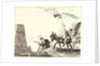 The Flight with Obelisk at the Left, 1750-1753 by Giovanni Domenico Tiepolo