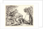 The Flight with Joseph in the Foreground, 1752 by Giovanni Domenico Tiepolo