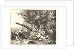 The Rest on the Flight, 1750- 1753 by Giovanni Domenico Tiepolo