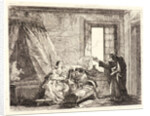 Joseph Relays to Mary God's Command to Flee, 1750-1753 by Giovanni Domenico Tiepolo