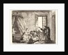 Joseph Relays to Mary God's Command to Flee, 1750-1753 by Giovanni Domenico Tiepolo